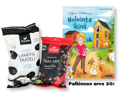 Nolointa ikinä -kisan palkinto